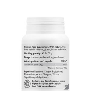 Liposomal COPPER BISGLYCINATE