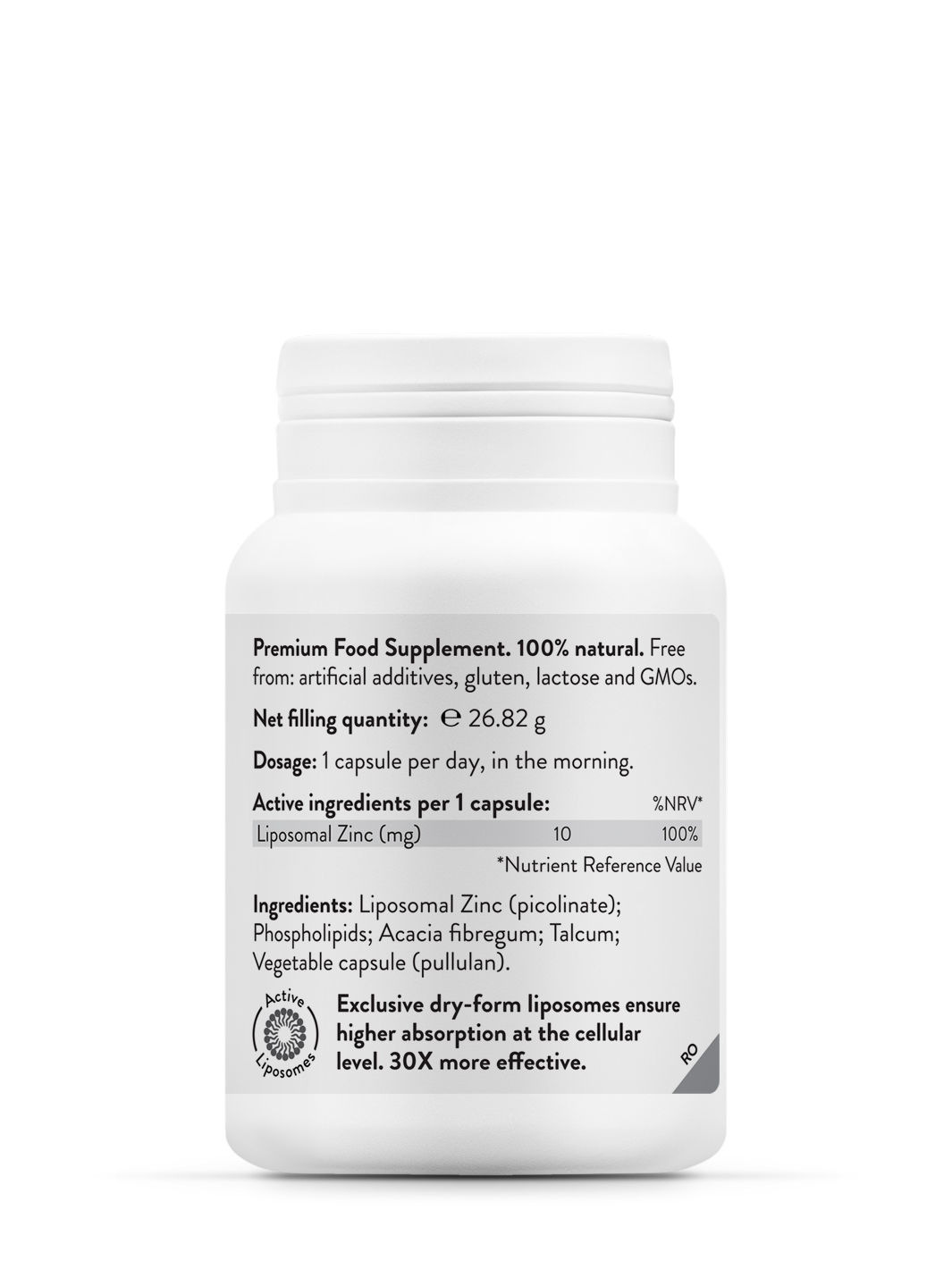 Liposomal ZINC PICOLINATE LD
